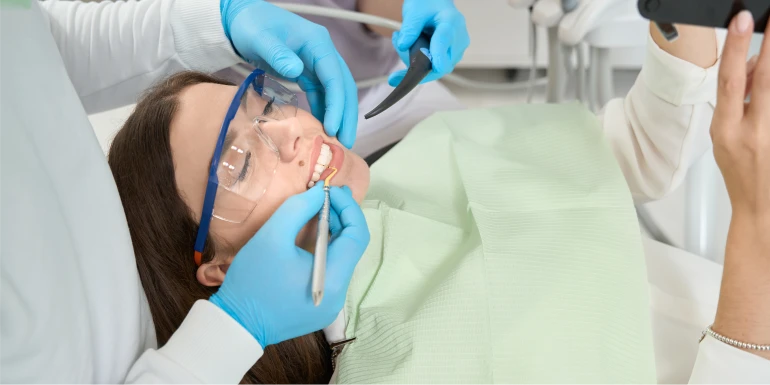 dental cleaning hurt