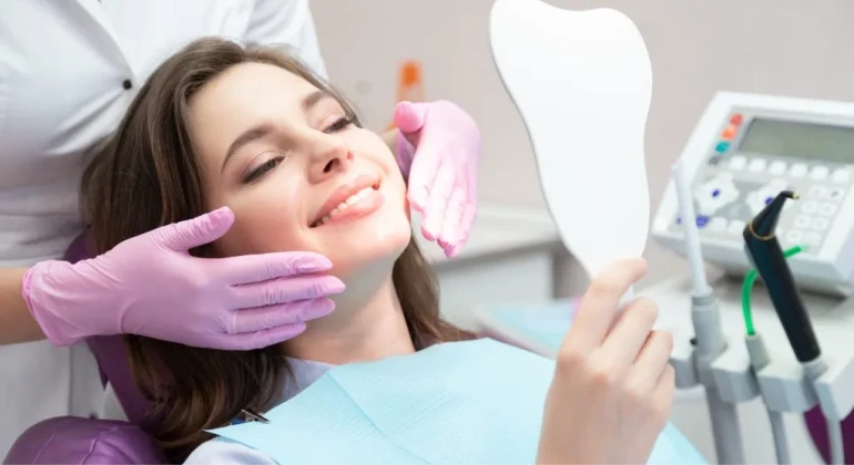 Professional dental cleaning for healthy gums