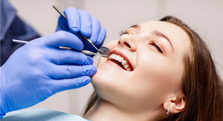 Professional dental cleaning for healthy gums